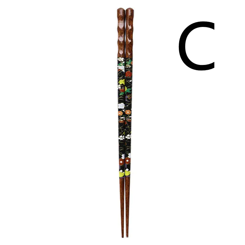 Japanese Style Heat Transfer Color Tortoise Shell Chopsticks