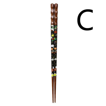 Japanese Style Heat Transfer Color Tortoise Shell Chopsticks