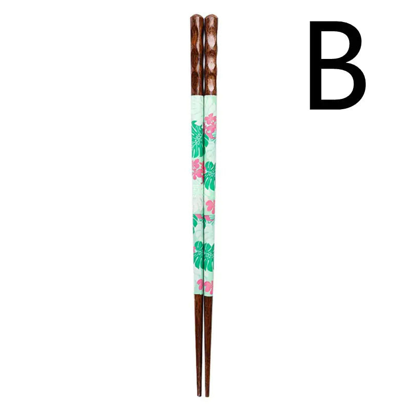 Japanese Style Heat Transfer Color Tortoise Shell Chopsticks