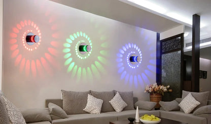 LED Spiral Lights fixture