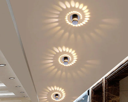LED Spiral Lights fixture