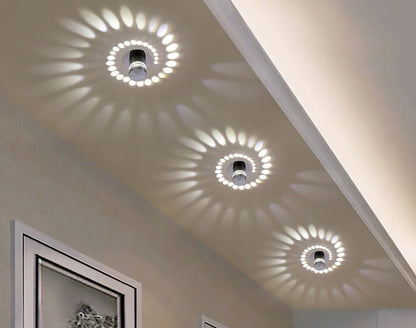 LED Spiral Lights fixture